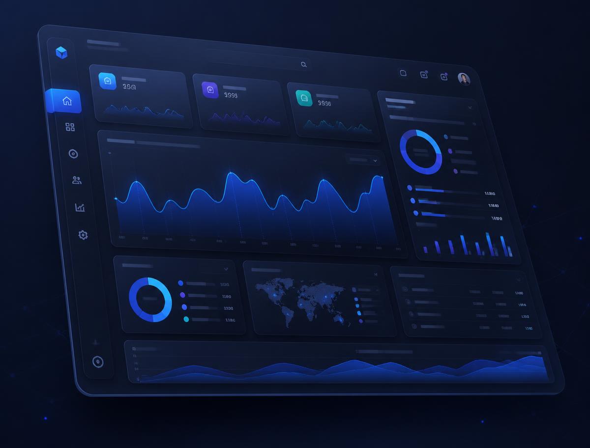 Enterprise analytics dashboard delivered by Myrmetics